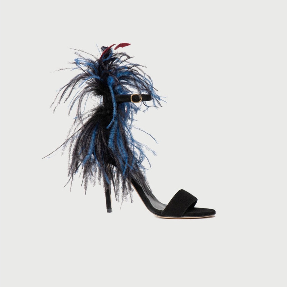 LIU JO feather sandals sold out everywhere